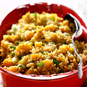 Basmati Rice with Cumin Flavored Squash